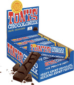 Individually wrapped 12 count variety pack chocolate bars highlighting the vibrant labels.
