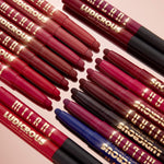Milani non drying matte lip crayon tip close up view