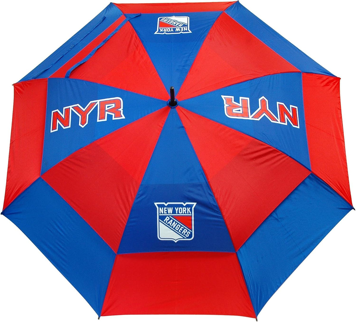 Team Golf NHL golf umbrella featuring auto open button mechanism
