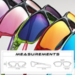 Nitrogen sunglasses UV400 protection demonstration graphic