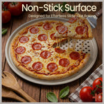 White marble non-stick coating close-up view