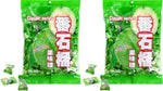 Hongyuan guava hard candy scattered on a table