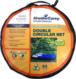 Atwater Carey double circular bed mosquito net front view