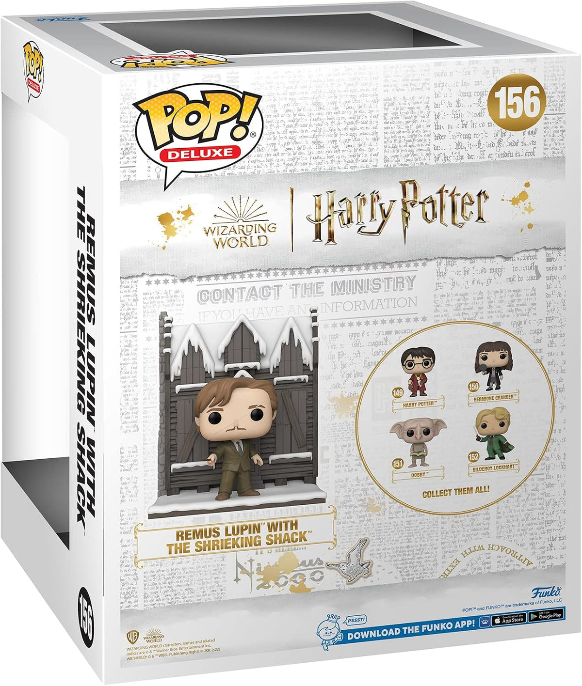 Funko Pop number 156 vinyl figure in original window display box