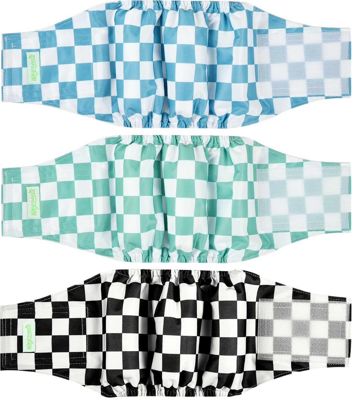 wegreeco Washable Male Dog Belly Band (Stylish Pattern) - Pack of 3 - Dog Diapers Male - Washable Male Dog Belly Wrap (Interstellar, Medium) - Image 12