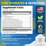 Premium keto hydration supplement powder by Dr. Berg Nutritionals for fitness enthusiasts.