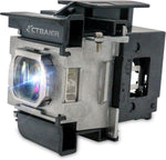 CTBAIER ET LAA110 replacement projector lamp front view showing premium housing assembly