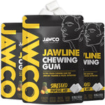JAWCO Ultra-tough Jawline Chewing Gum | Get a Stronger, Squarer Jawline | Jaw Training Hard Gum | Chisel, Sculpt, Tone your Jaw | 15X Hardness | Facial Fitness Mewing Gum | Mighty Mint (1-Pack) - Image 12