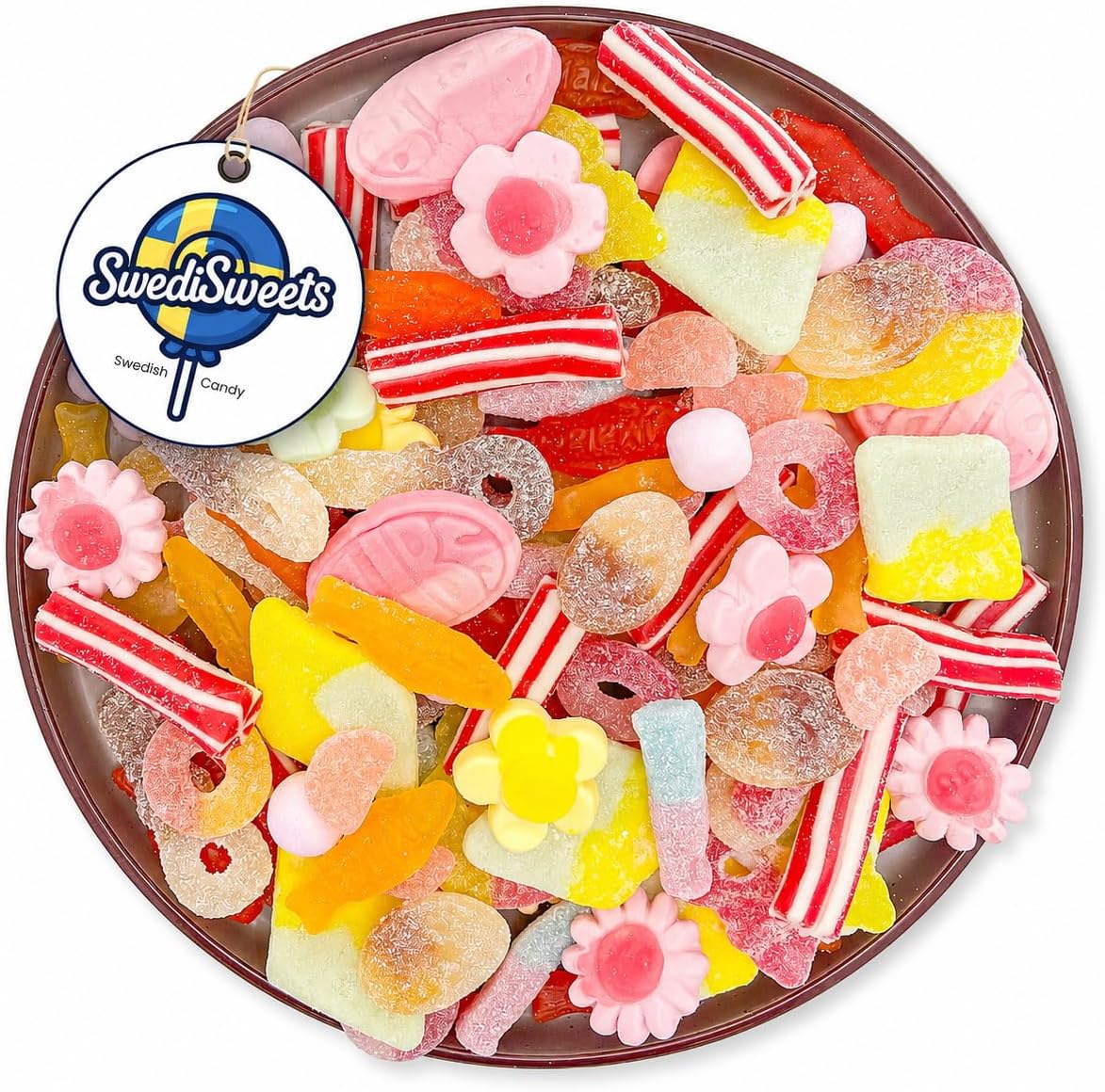 Marshmallow Foamy Mix - Marshmallow Candy Mix - Soft Foam Candy Assortment - Heart Mushroom and Marshmallow Shapes - Sweet Treat Candy Mix - 907g - Image 10
