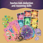 Thames & Kosmos Exit The Game Kids Riddles In Monsterville large illustrated riddle cards