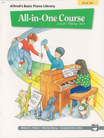 All-in-One Course for Children: Lesson, Theory, Solo, Book 2 (Alfred's Basic Piano Library) - Image 1