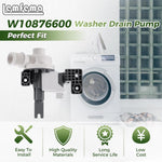 Lemfema W10876600 washer pump mounting bracket detail
