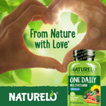 Naturelo 4 month supply bundle side profile