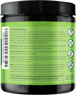 Naturelo hydrolyzed collagen nutrition label details