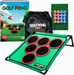 Golf Pong jumbo backyard game set front view