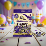 Walkers Nonsuch English creamy toffee sweets showing the back ingredients label and nutritional information.
