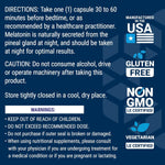 Life Extension gluten-free sleep support supplement bottle