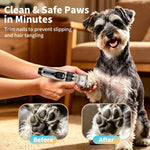 Gooad dog grooming trimmer kit with multiple guide combs