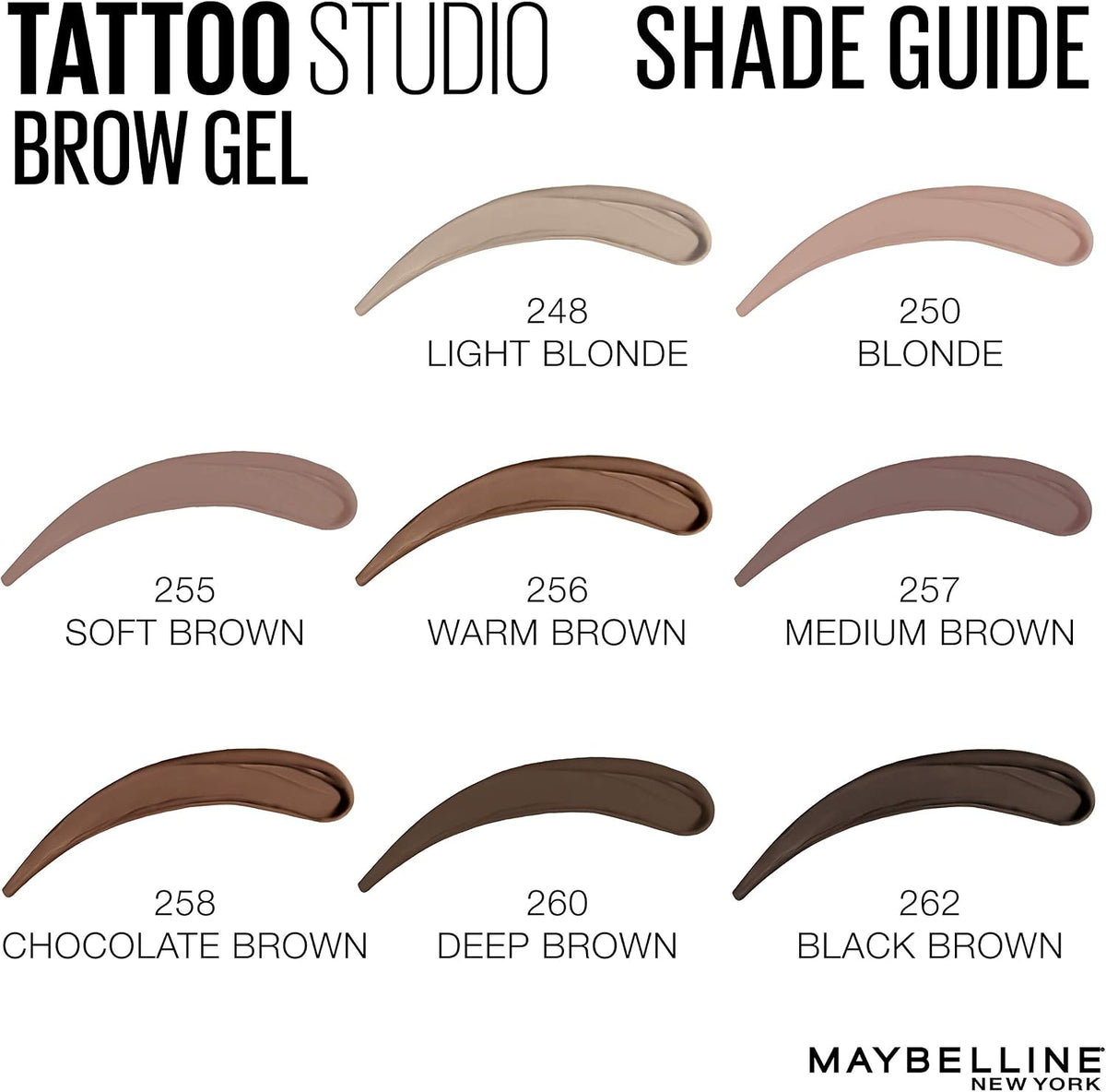 Maybelline TattooStudio Waterproof Eyebrow Gel Makeup, Soft Brown, 1 Count - Image 10