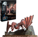 4D Build House of the Dragon adult puzzle instruction manual