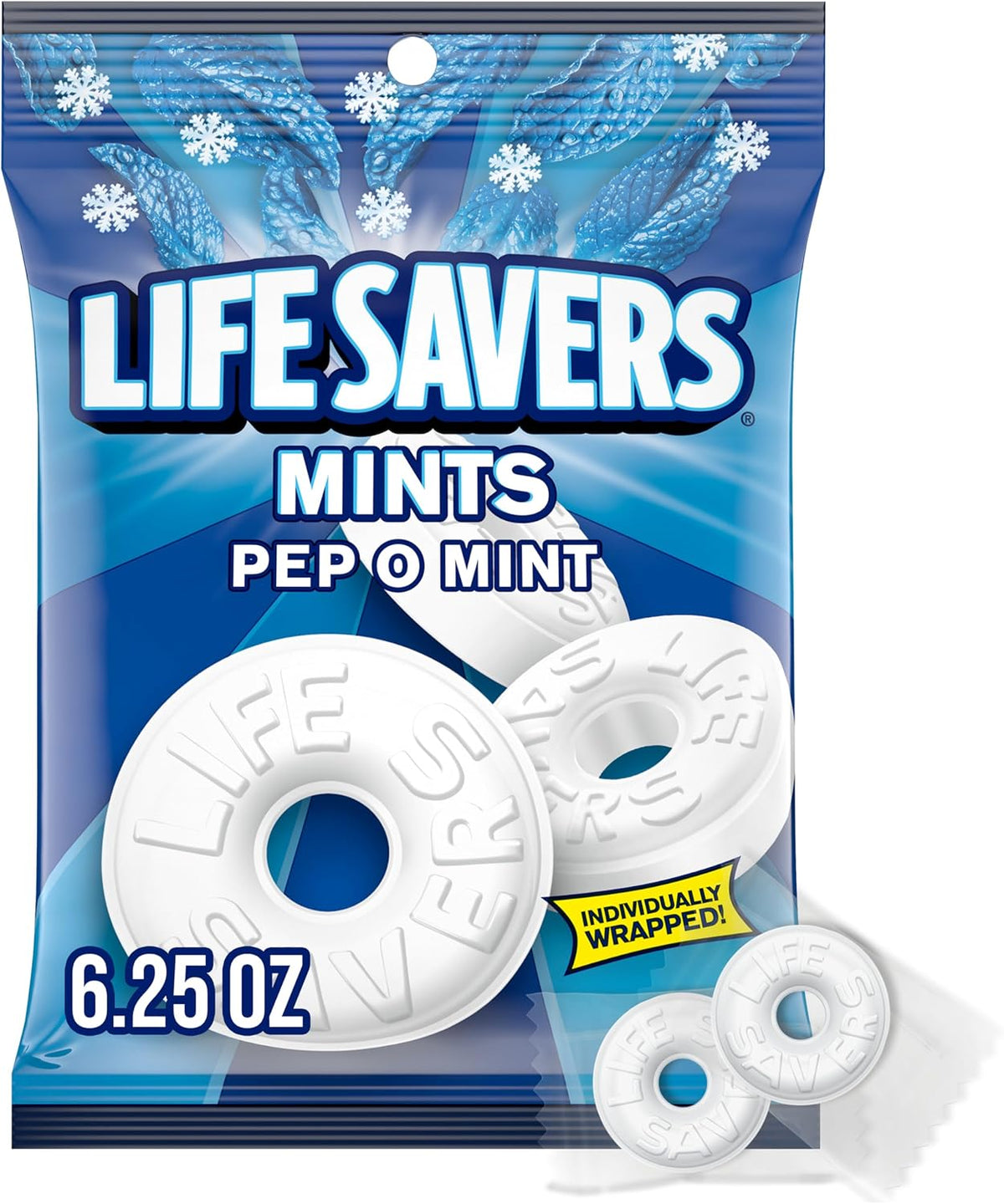 Life Savers, Wint-O-Green Summer Candy Individually Wrapped Hard Mints, Sharing Size, 13 Ounce - Image 10
