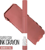 Maybelline New York longwear lipstick swatch and packaging