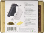 Cat self grooming brush base plate with adhesive strips