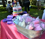 Lupy Lups cotton candy nutritional information label