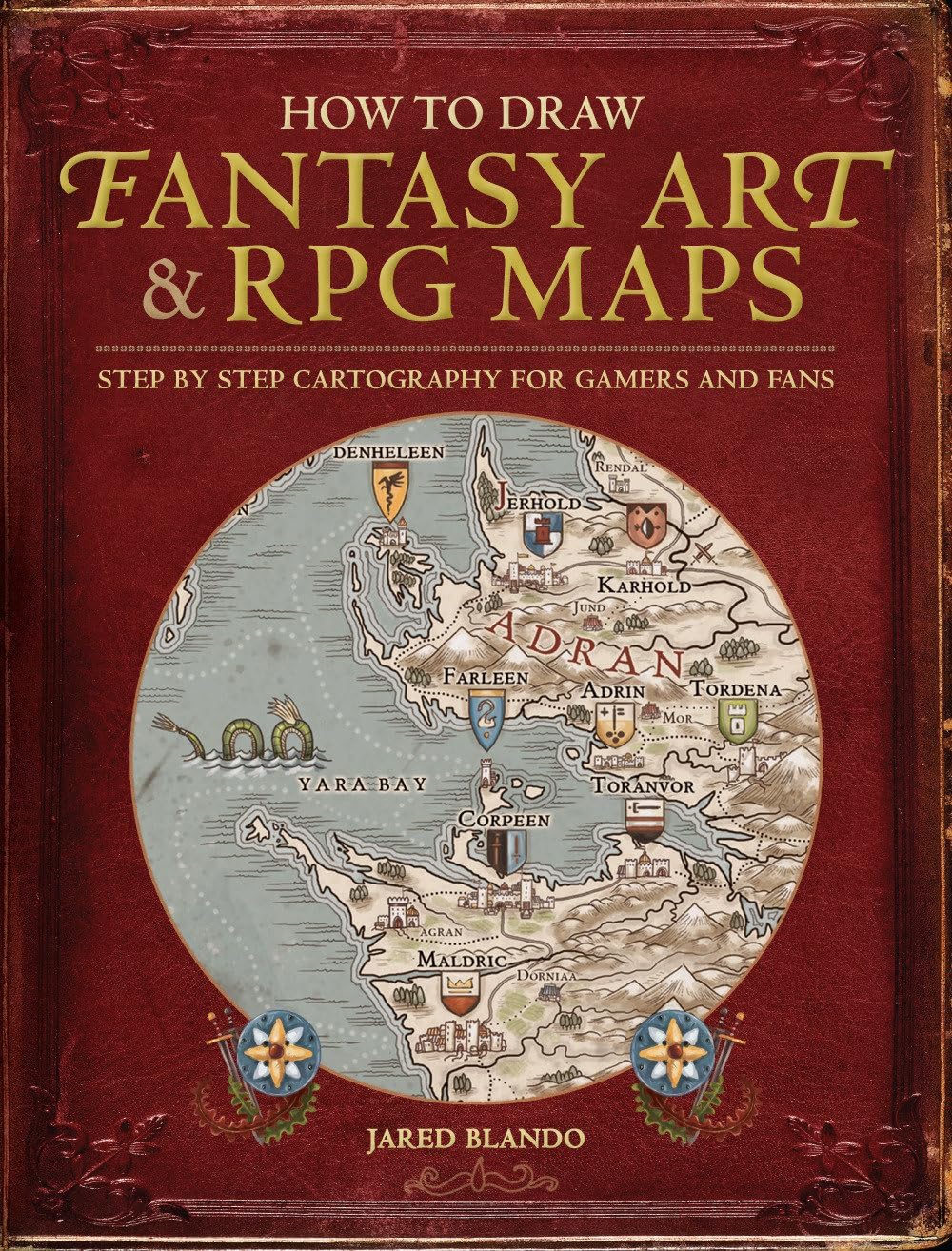 How to Draw Fantasy Art and RPG Maps: Step by Step Cartography for Gamers and Fans - Image 1