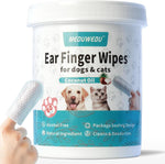 Meduwedu Ear Cleaner Finger Wipes 60 counts front packaging view