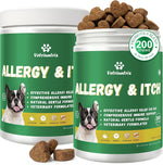 Dog Allergy Chews - Dog Allergy Relief & Immune Supplement with Probiotics, Colostrum & Omega 3 - Supports Skin & Coat Health, Soothes Paw Licking - Chicken Flavor, 200 Soft Chews - Image 11