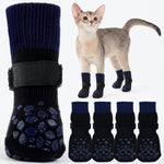 Rozkitch 2 Pairs Cat Socks for injured paws front view