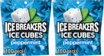 ICE BREAKERS Peppermint sugar free chewing gum pouch showcasing the official brand seal