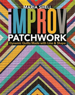 Maria Shell Improv Patchwork paperback book front view