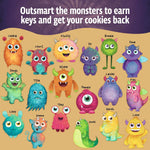 Thames & Kosmos Exit The Game Kids Riddles In Monsterville decoder wheel and tokens