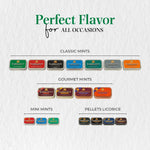 Authentic European imported herbal mint candies from Barkleys
