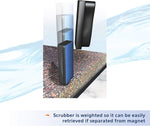 Aqueon premium imported aquarium maintenance tool showing the unique bowed bottom design for curved edges.