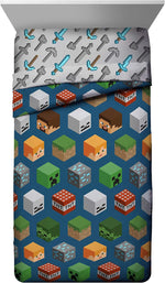 Spiderman burst twin comforter quilt stitching close up