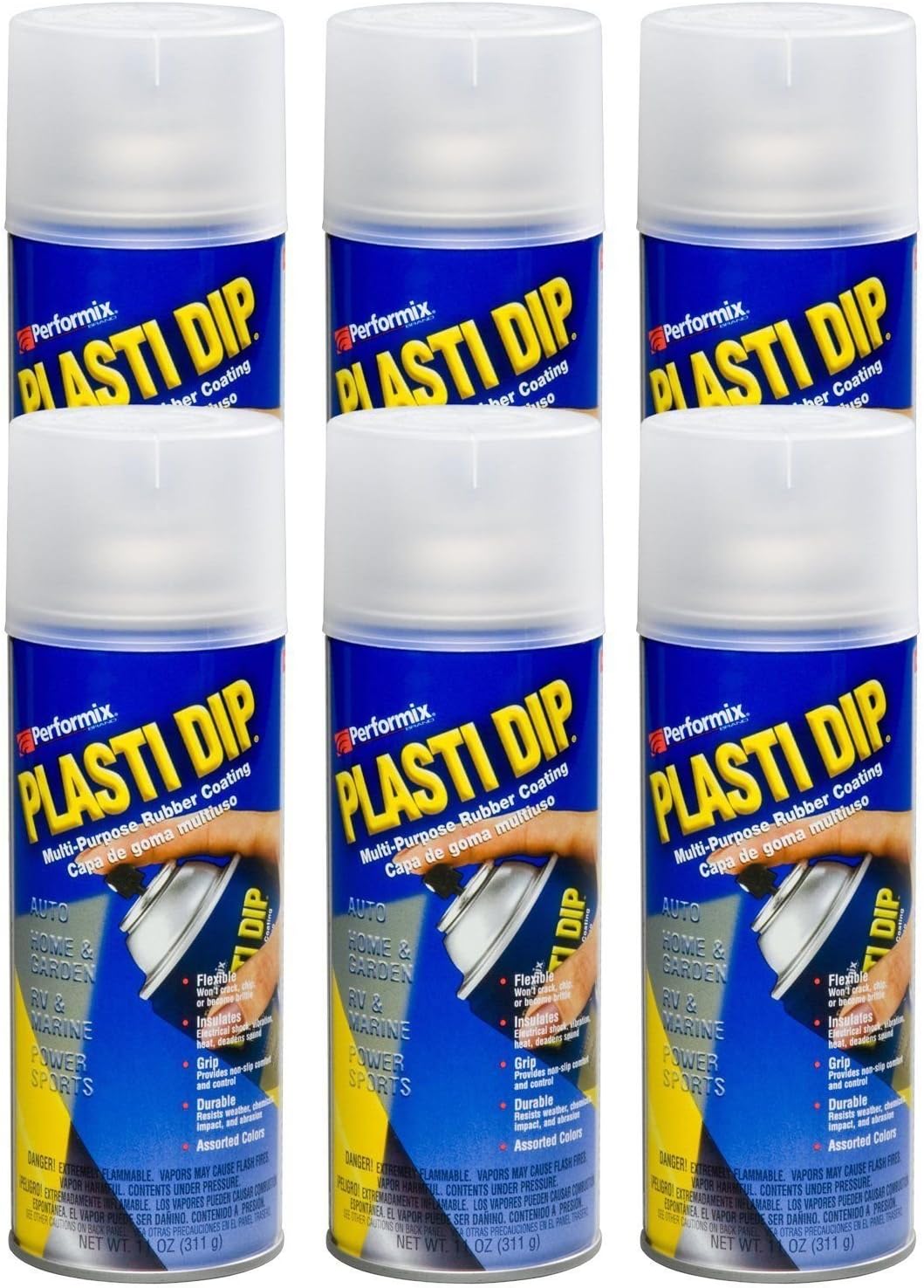 Plasti Dip rubberized spray container ready for automotive use