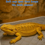 Homedy Crafts adjustable reptile diaper waistband fully extended showcasing the durable hook-and-loop design