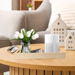 LotFancy wooden tray being used to serve breakfast in bed comfortably.