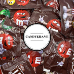 Back packaging of M&M'S Milk Chocolate Candy showing ingredients and nutritional information