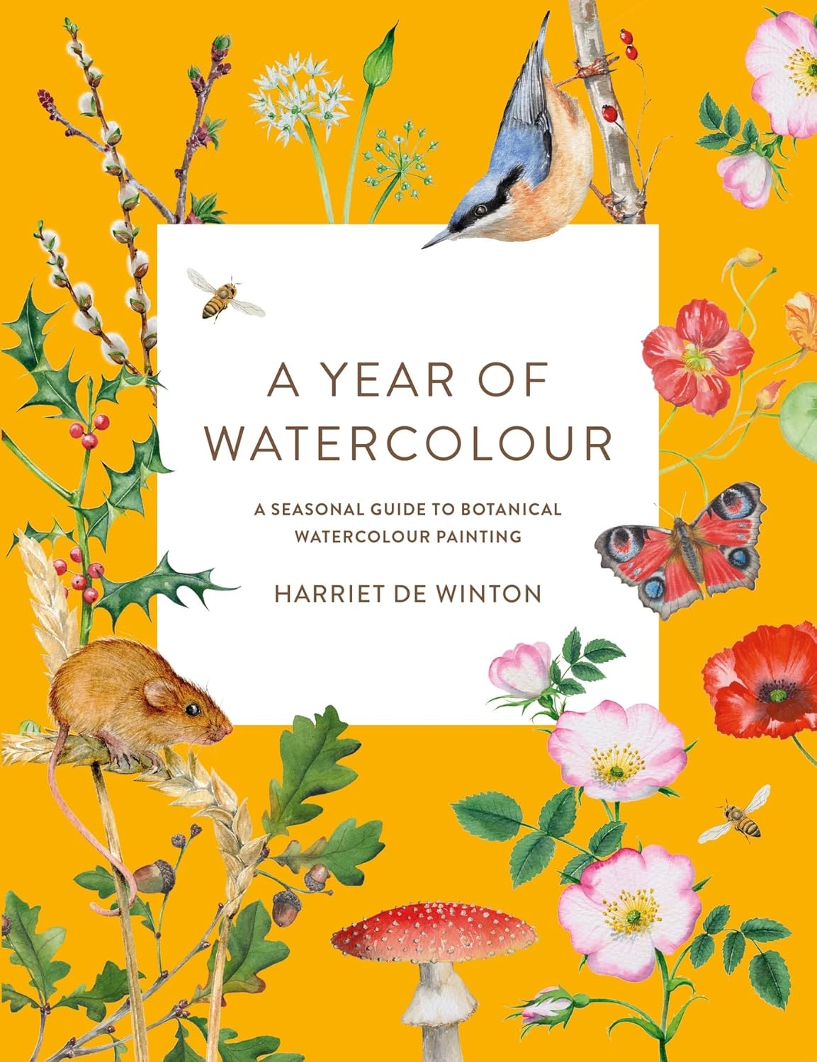 A Year of Watercolour: A seasonal guide to botanical watercolour painting - Image 1