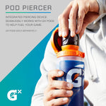 Gatorade black sports bottle lifestyle gym use