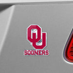 FANMATS heavy duty aluminum emblem angled perspective