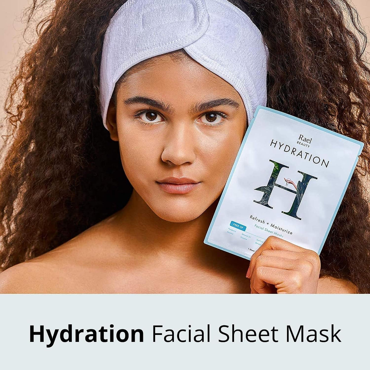 Rael Korean Skincare Hydro Lock sheet mask for intensive skin hydration.