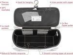 Brisa Volkswagen neoprene cosmetic case side angle