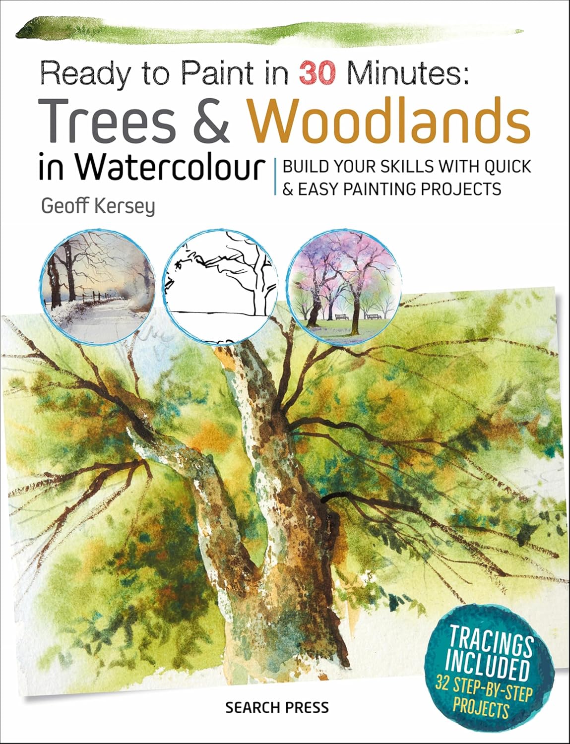 Ready to Paint in 30 Minutes: Trees & Woodlands in Watercolour - Image 1