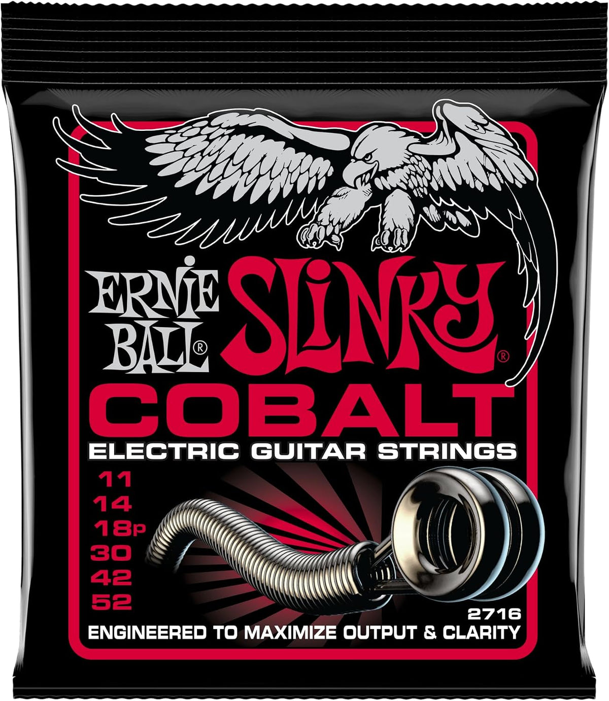 Ernie Ball Extra Slinky Cobalt Electric Guitar Strings, 8-38 Gauge (P02725) - Image 12