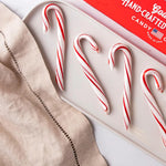 Doscher's imported holiday candy canes multi-pack arrangement for festive snacking.